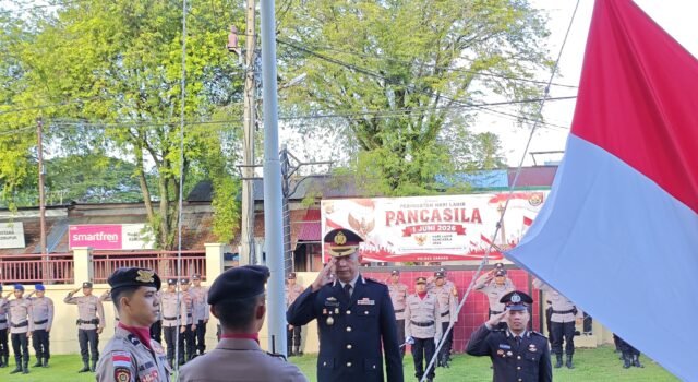 Polres Sabang Gelar Upacara Hari Lahir Pancasila 2026, Perkuat Semangat Persatuan dan Kebangsaan.