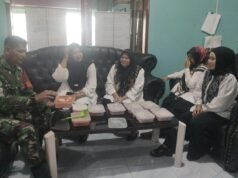 Babinsa Kuta Ateuh Pantau Pemberian Makanan Tambahan untuk Anak Stunting, Dukung Generasi Sehat di Sabang