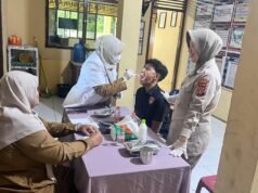 Bakti Kesehatan Klinik Polres Sabang Sambut HUT Bhayangkara ke-80