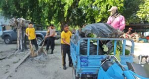 Polres Sabang Gelar Gerakan Indonesia ASRI di Pantai Kuta Timu Sambut Hari Bhayangkara ke-80