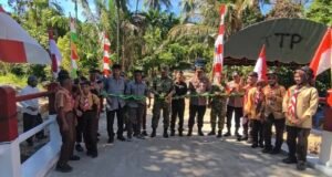 Kodim 0112/Sabang Resmikan Jembatan Armco di Paya Seunara, Akses Warga Kini Lebih Mudah dan Aman