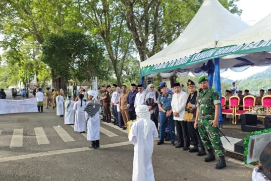 Dandim 0112/Sabang Hadiri Pelepasan Pawai Ta’aruf 1 Muharram 1448 H, Perkuat Sinergi dan Syi’ar Islam