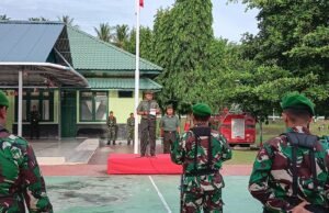 Kodim 0112/Sabang Gelar Upacara Rutin 17-an, Perkuat Jiwa Nasionalisme Prajurit