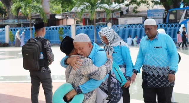Kembali dari Tanah Suci, Jamaah Haji Sabang Disambut Penuh Syukur