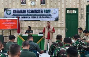 Bentengi Prajurit dari Bahaya Narkoba, Kodim 0112/Sabang Gelar Kegiatan Sosialisasi P4GN