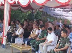 Dandim 0112/Sabang Hadiri Peluncuran Program Ketahanan Pangan Berbasis Sekolah di Titik Nol Kilometer Indonesia