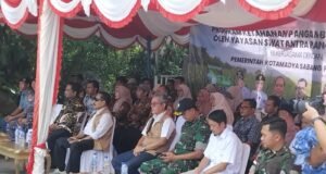 Dandim 0112/Sabang Hadiri Peluncuran Program Ketahanan Pangan Berbasis Sekolah di Titik Nol Kilometer Indonesia