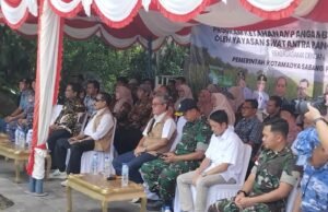 Dandim 0112/Sabang Hadiri Peluncuran Program Ketahanan Pangan Berbasis Sekolah di Titik Nol Kilometer Indonesia