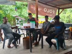 Komsos Diwilayah Binaan, Babinsa Jaboi Ajak Warga Tingkatkan Pengawasan Anak di Era Digital