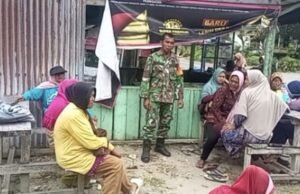 Babinsa Gampong Paya Ajak Ibu Rumah Tangga Tingkatkan Gotong Royong dan Produktivitas Ekonomi Keluarga