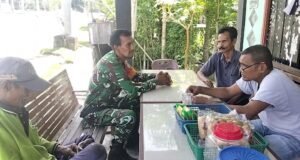 Babinsa Berawang Intensifkan Komsos, Perkuat Kedekatan dan Serap Aspirasi Warga Binaan