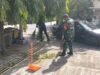 Babinsa Kuta Timu Bersama Bhabinkamtibmas dan Aparatur Gampong Gelar Aksi Bersih Lingkungan