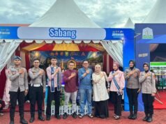 Stan Pemko Sabang Diserbu Pengunjung di Bhayangkara Fest 2026, Akuarium Ikan Laut dan Produk UMKM yang Menjadi Daya Tarik Pengunjung