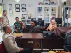 Babinsa dan Bhabinkamtibmas Perkuat Sinergi dengan Aparatur Gampong Jaboi Demi Ciptakan Wilayah Aman dan Kondusif