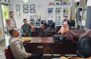Babinsa dan Bhabinkamtibmas Perkuat Sinergi dengan Aparatur Gampong Jaboi Demi Ciptakan Wilayah Aman dan Kondusif