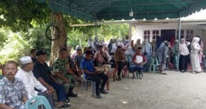 Babinsa Koramil 01/Sukajaya Hadiri dan Bantu Pelaksanaan Fardhu Kifayah Warga Binaan di Cot Abeuk
