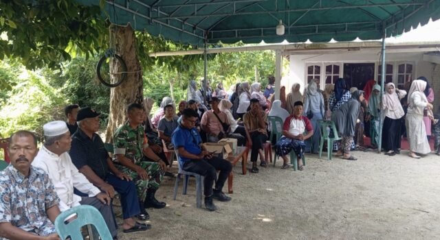 Babinsa Koramil 01/Sukajaya Hadiri dan Bantu Pelaksanaan Fardhu Kifayah Warga Binaan di Cot Abeuk