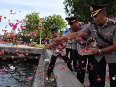 Upacara Tabur Bunga Hari Bhayangkara Ke-80, Polres Sabang Kenang Jasa Pahlawan Di Perairan Sabang