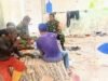 Babinsa Paya Ingatkan Keselamatan Kerja Saat Tinjau Pembangunan Koperasi Merah Putih
