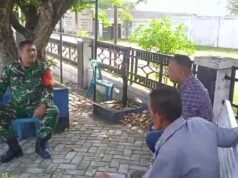 Babinsa Ie Meulee Perkuat Kedekatan dengan Warga Lewat Komsos, Ajak Jaga Kondusivitas Gampong