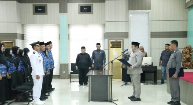 Wali Kota Sabang Lantik 20 Pejabat, Tekankan Integritas dan Profesionalitas