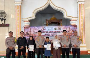 Polres Sabang Gelar Lomba Hafalan Surah Pendek Semarakkan HUT Bhayangkara ke-80