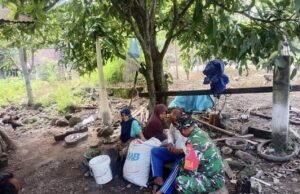 Komsos Babinsa Batee Shok Perkuat Silaturahmi dan Serap Aspirasi Warga Binaan