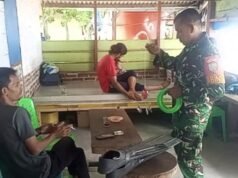 Babinsa Paya Beri Motivasi Nelayan, Ingatkan Utamakan Keselamatan Melaut