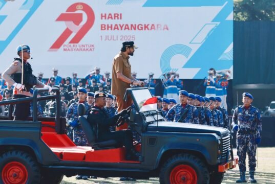 Ucapkan Selamat Hari Bhayangkara-80, Mualem Apresiasi Dedikasi Polri
