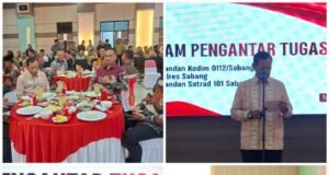 Kebersamaan dan Sinergitas, Warnai Malam Pengantar Tugas Dandim 0112/Sabang