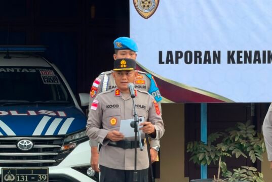 24 Personel Polres Sabang Naik Pangkat, Kapolres: Jadikan Amanah Ini Motivasi Tingkatkan Pengabdian