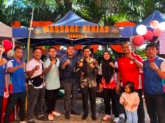 Luaran Mata Kuliah Massage Olahraga Prodi Pendidikan Jasmani Ambil Peran pada Expo ke-3 PGSD UBBG 2026