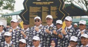 Walikota Banda Aceh Iliza Sa’aduddin Jamal Diabadikan di Prasasti Kota Tangguh di Taman Cadika Medan