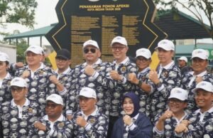 Walikota Banda Aceh Iliza Sa’aduddin Jamal Diabadikan di Prasasti Kota Tangguh di Taman Cadika Medan