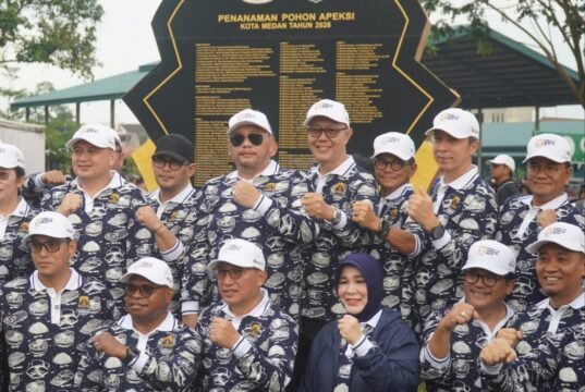 Walikota Banda Aceh Iliza Sa’aduddin Jamal Diabadikan di Prasasti Kota Tangguh di Taman Cadika Medan