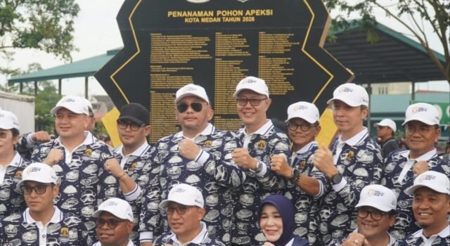 Walikota Banda Aceh Iliza Sa’aduddin Jamal Diabadikan di Prasasti Kota Tangguh di Taman Cadika Medan