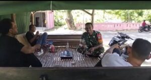 Komsos Pererat Kedekatan, Babinsa Beurawang Bangun Kebersamaan dengan Warga Binaan