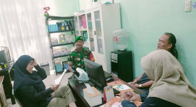 Babinsa Kuta Ateuh Perkuat Sinergi dengan BPS Sabang, Dukung Sukses Pendataan Sensus Ekonomi 2026