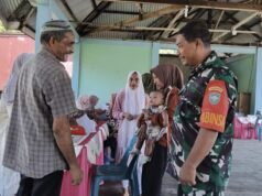 Babinsa Gampong Iboh Dampingi Posyandu Lansia, Pastikan Warga Lanjut Usia Tetap Sehat dan Terpantau