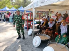 Ramaikan HUT Kota Sabang ke-61 dan Tahun Baru Islam, Babinsa Pantau Pelaksanaan Kenduri Bubur Asyura