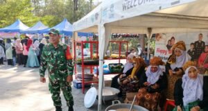 Ramaikan HUT Kota Sabang ke-61 dan Tahun Baru Islam, Babinsa Pantau Pelaksanaan Kenduri Bubur Asyura