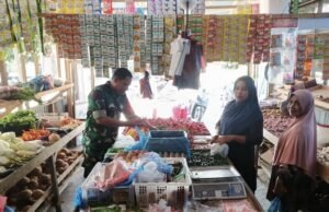 Babinsa Kodim 0112/Sabang Pantau Harga Cabai dan Sembako, Pastikan Ketersediaan Bahan Pokok di Pasar Kuta Barat