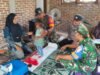 Dampingi Posyandu, Babinsa dan Bhabinkamtibmas Ingatkan Pentingnya Pantau Tumbuh Kembang Balita
