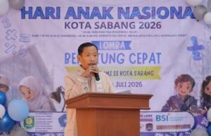 Peringati Hari Anak Nasional, Wakil Wali Kota Sabang Ajak Semua Pihak Lindungi Hak Anak.