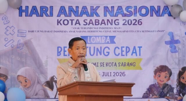 Peringati Hari Anak Nasional, Wakil Wali Kota Sabang Ajak Semua Pihak Lindungi Hak Anak.
