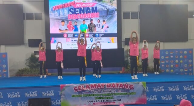 93 Peserta Ikuti Pelatihan Instruktur Senam Discorobic Indonesia Tingkat Provinsi Aceh