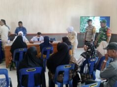 Babinsa Kuta Barat dan Babinkamtibmas Pantau Suksesnya Kegiatan Donor Darah, Peringati Hari Bakti TNI AU ke-79