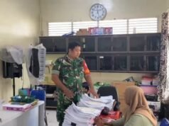 Perkuat Data Wilayah dan Silaturahmi, Babinsa Ie Meulee Gelar Puldata Demografi