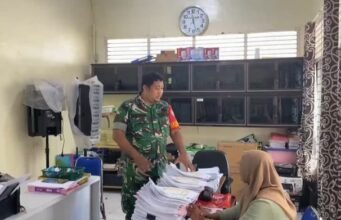 Perkuat Data Wilayah dan Silaturahmi, Babinsa Ie Meulee Gelar Puldata Demografi