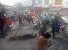 Jalan Berlobang ‘Makan’ Korban Jiwa Di Pasar Ulee Kareng, Pemerintah Jangan Tutup Mata